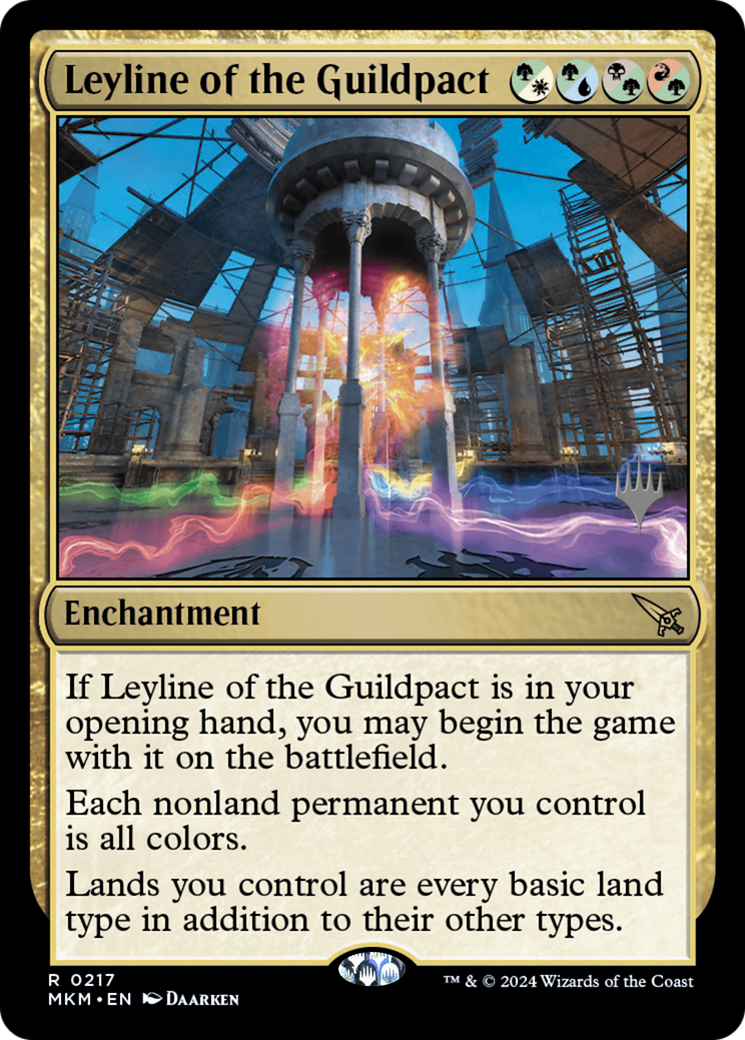 Image of Leyline of the Guildpact (PPMKM-217) - Murders at Karlov Manor Promos Foil