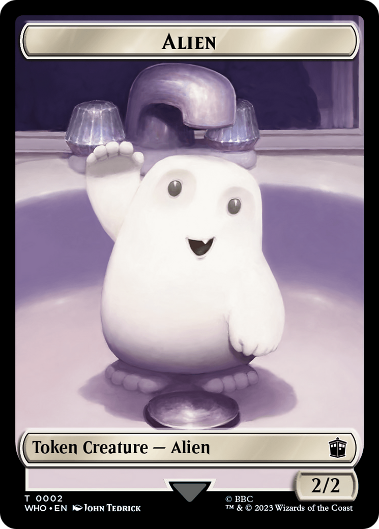 Image of Alien (TWHO-002) - Doctor Who Tokens