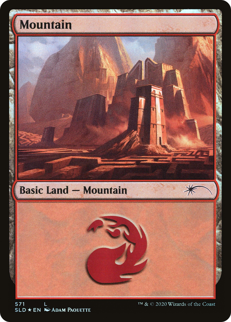 Image of Mountain (571) (SLD-571) - Secret Lair Drop Foil