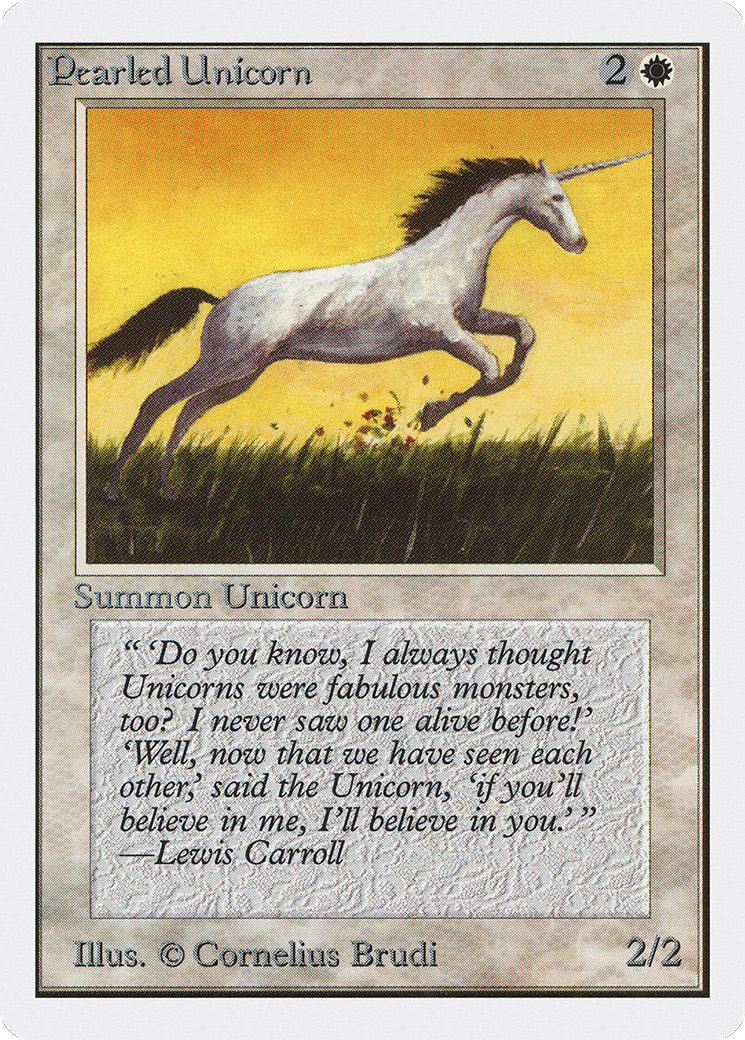 Image of Pearled Unicorn (2ED-) - Unlimited Edition