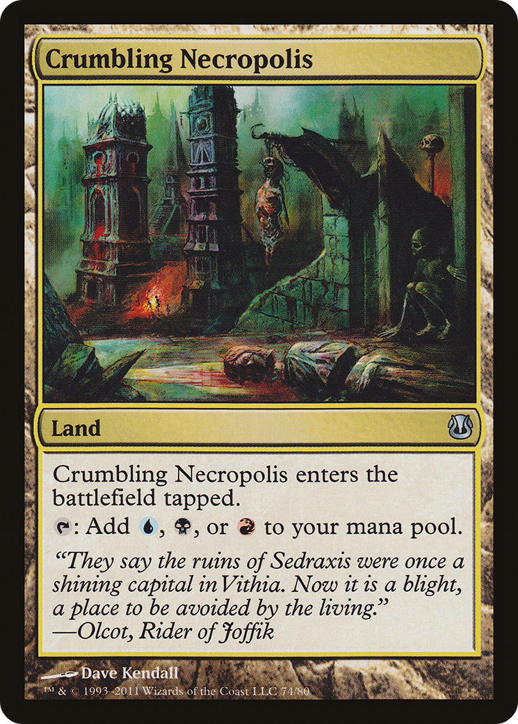 Image of Crumbling Necropolis (DDH-074) - Duel Decks: Ajani vs. Nicol Bolas
