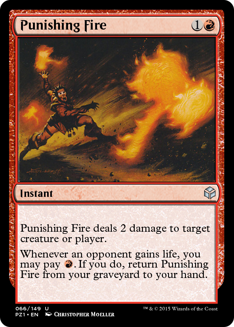 Image of Punishing Fire (PZ1-066) - Legendary Cube Prize Pack
