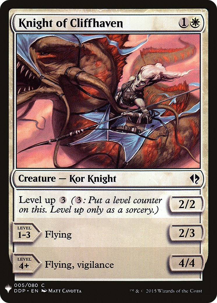 Image of Knight of Cliffhaven (LIST-DDP-5) - The List