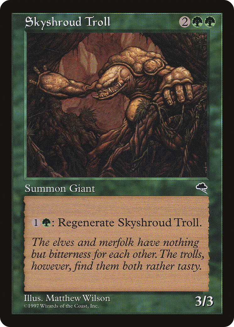 Image of Skyshroud Troll (TMP-257) - Tempest