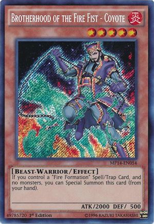 Image of Brotherhood of the Fire Fist - Coyote (MP14-EN054) - 2014 Mega-Tins Mega Pack Unlimited