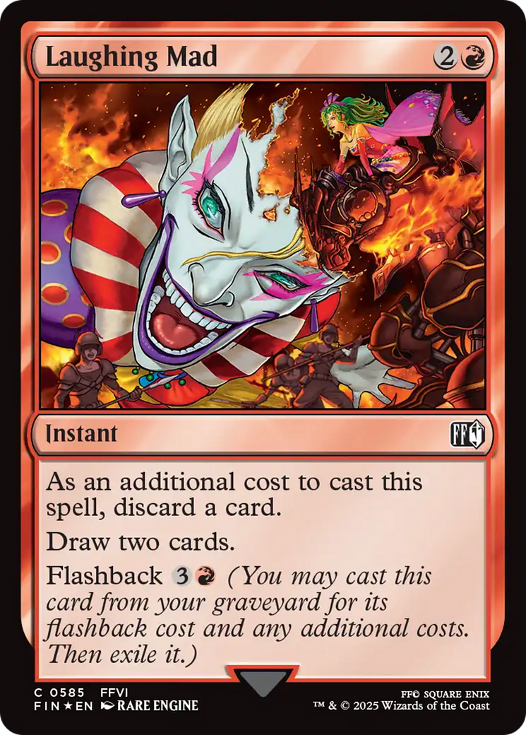 Image of Laughing Mad (Surge Foil) (FIN-585) - FINAL FANTASY Foil