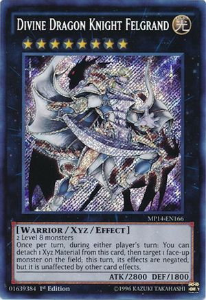 Image of Divine Dragon Knight Felgrand (MP14-EN166) - 2014 Mega-Tins Mega Pack Unlimited
