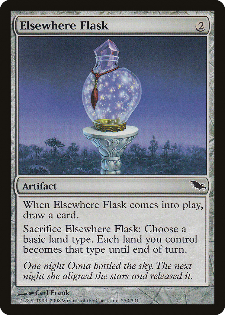 Image of Elsewhere Flask (SHM-250) - Shadowmoor