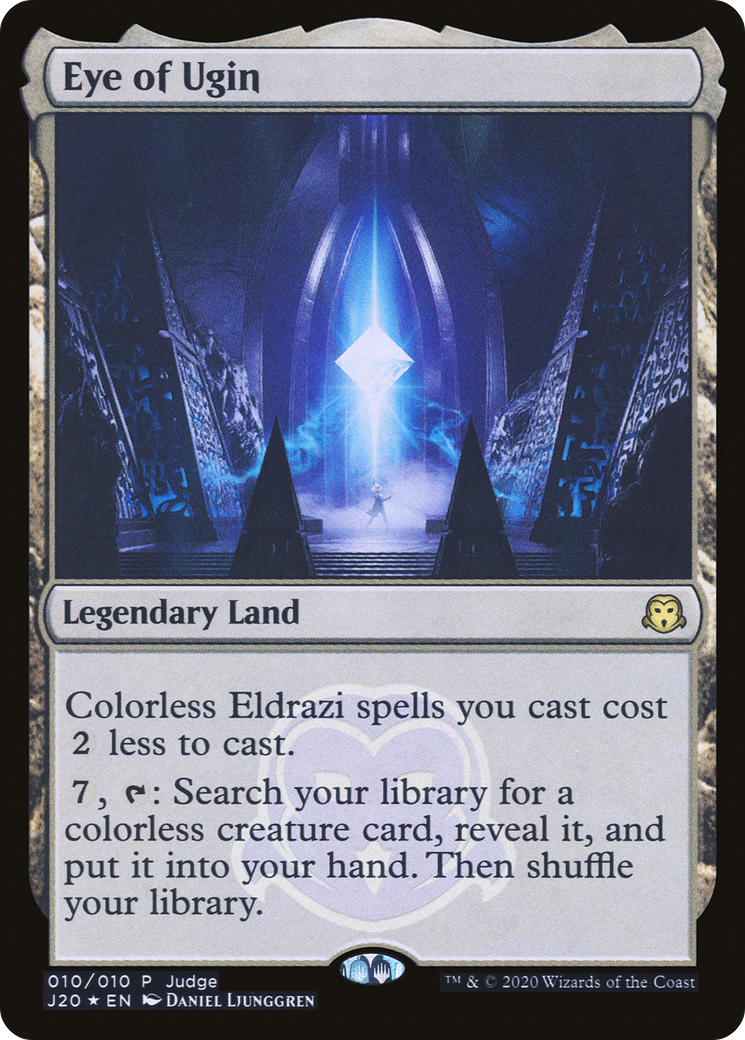 Image of Eye of Ugin (JDG-010) - Judge Gift Cards 2020 Foil