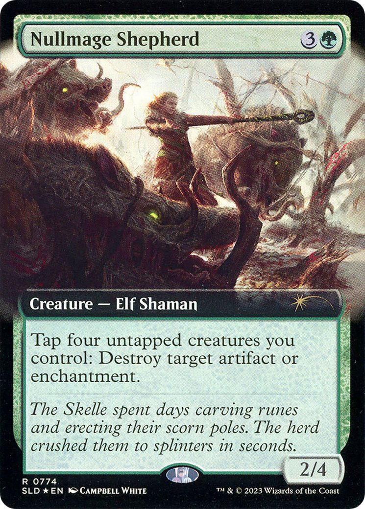 Image of Nullmage Shepherd (SLD-774) - Secret Lair Drop: (Extended Art) Foil