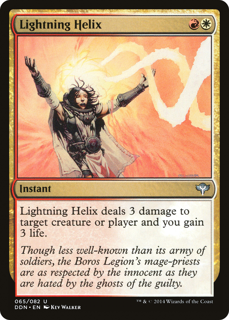 Image of Lightning Helix (DDN-065) - Duel Decks: Speed vs. Cunning