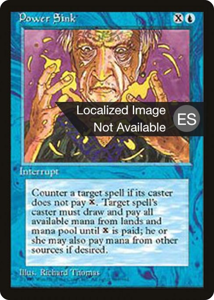 Image of Power Sink (4BB-) - Fourth Edition Foreign Black Border