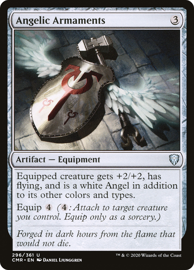 Image of Angelic Armaments (CMR-296) - Commander Legends