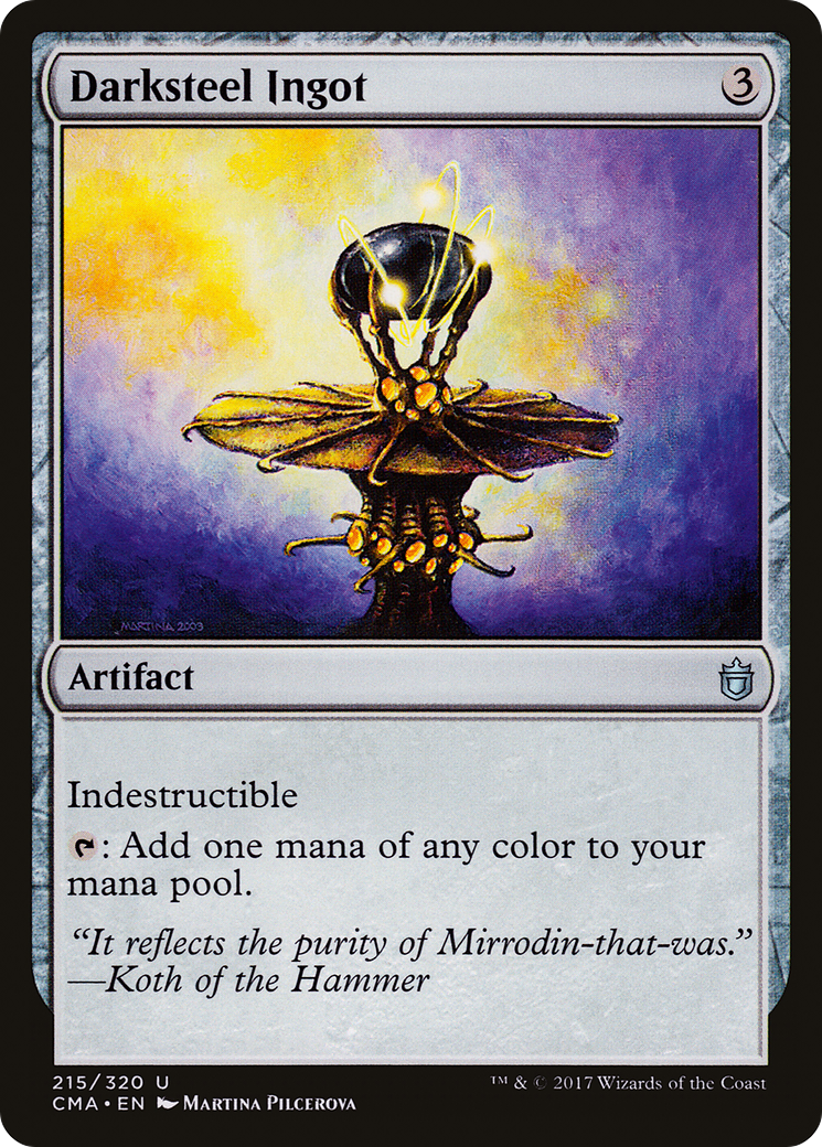 Image of Darksteel Ingot (CMA-215) - Commander Anthology