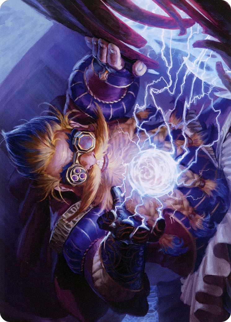 Image of Storm-Kiln Artist // Storm-Kiln Artist (ASTX-013) - Strixhaven Art Series (Borderless)
