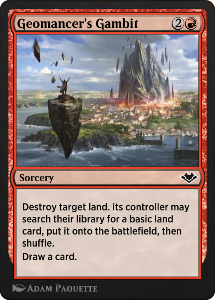 Image of Geomancer's Gambit (J21-452) - Jumpstart: Historic Horizons