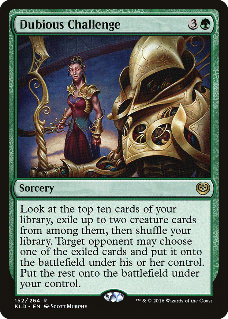 Image of Dubious Challenge (KLD-152) - Kaladesh