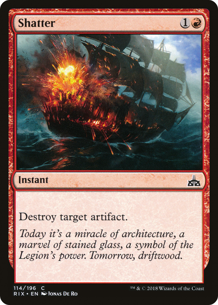Image of Shatter (RIX-114) - Rivals of Ixalan