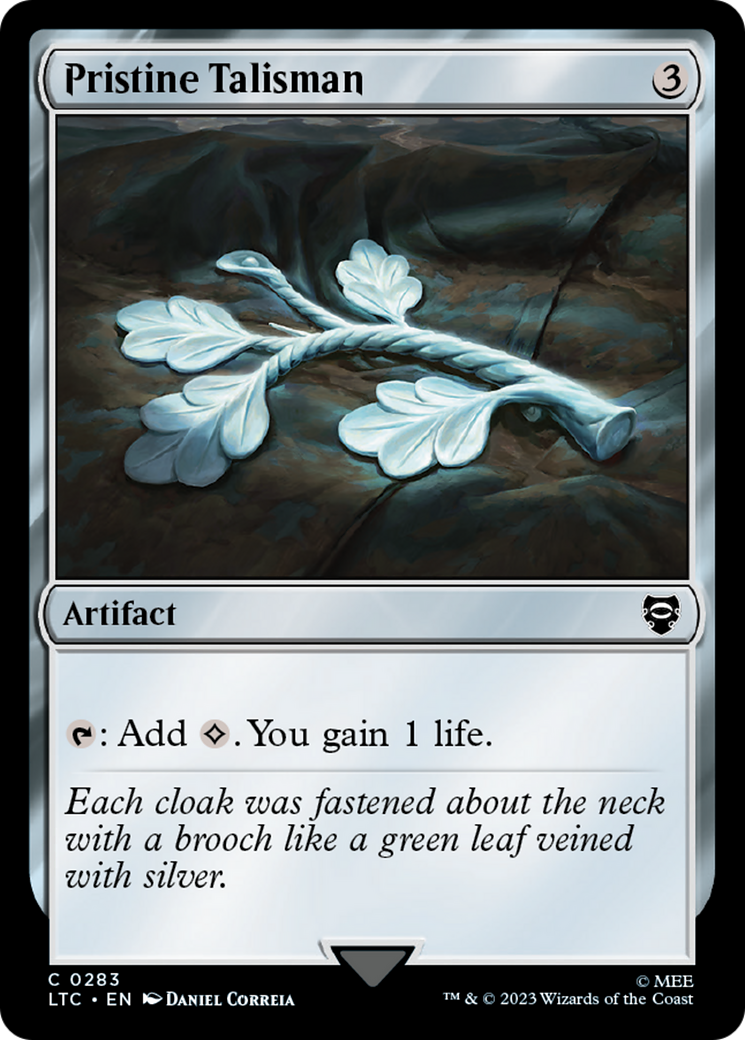 Image of Pristine Talisman (LTC-283) - Tales of Middle-earth Commander