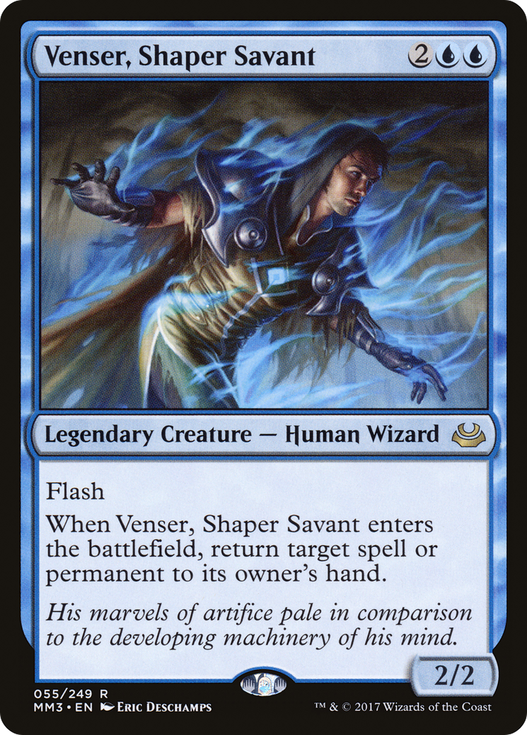 Image of Venser, Shaper Savant (MM3-055) - Modern Masters 2017 Foil