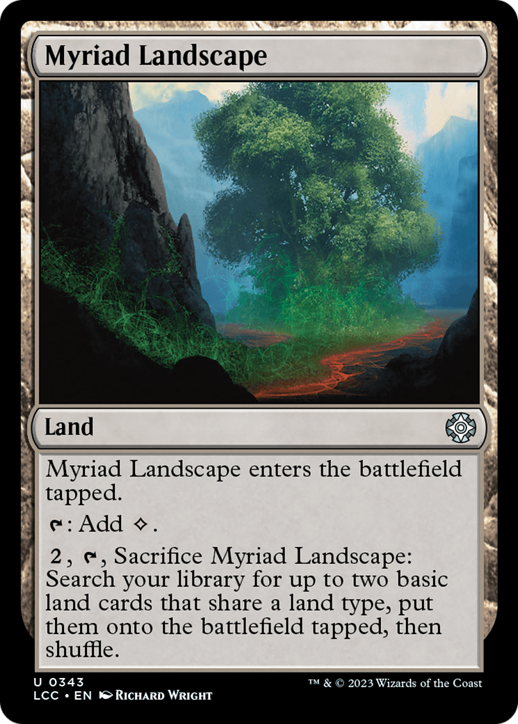 Image of Myriad Landscape (LCC-343) - The Lost Caverns of Ixalan Commander