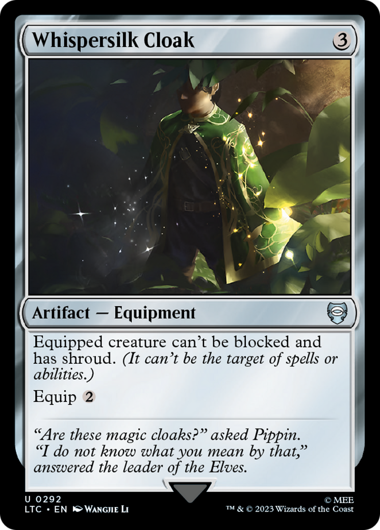 Image of Whispersilk Cloak (LTC-292) - Tales of Middle-earth Commander