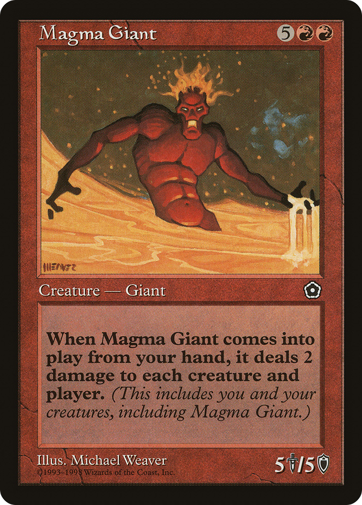 Image of Magma Giant (P02-108) - Portal Second Age