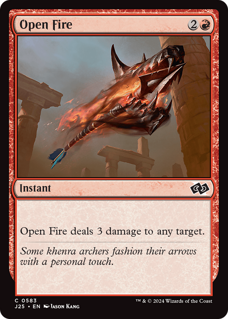Image of Open Fire (J25-583) - Foundations Jumpstart