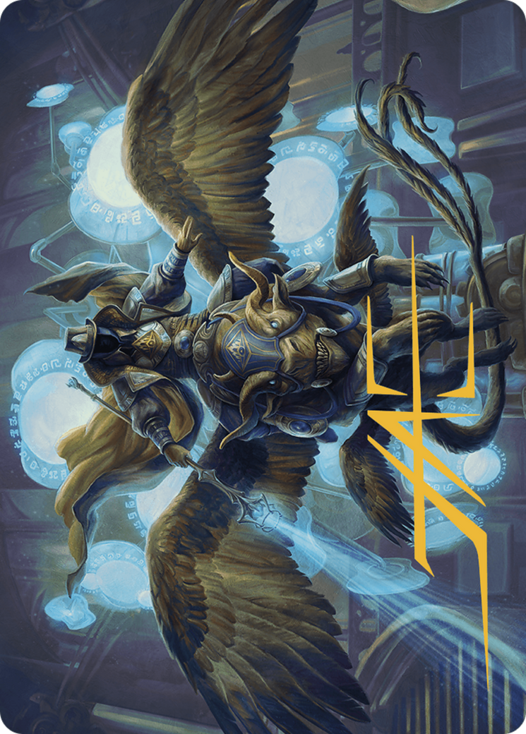 Image of Ezrim, Agency Chief // Ezrim, Agency Chief (AMKM-020) - Murders at Karlov Manor Art Series (Borderless) Foil