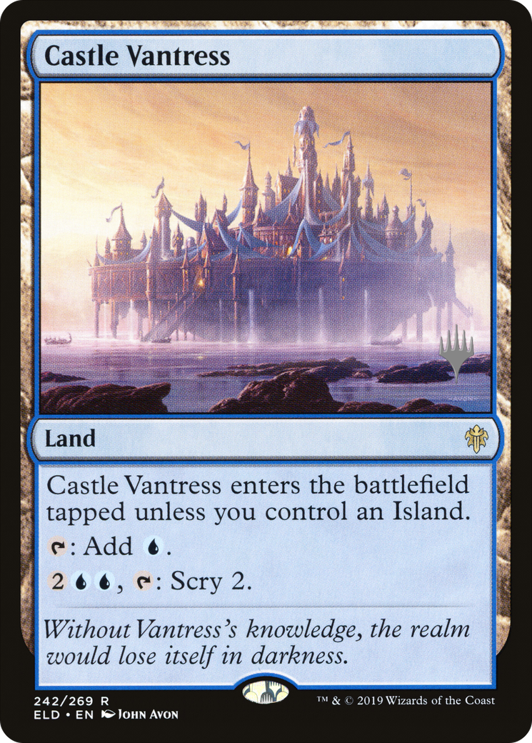 Image of Castle Vantress (PPELD-242P) - Throne of Eldraine Promos