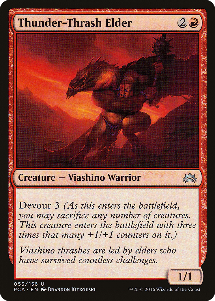 Image of Thunder-Thrash Elder (PCA-053) - Planechase Anthology