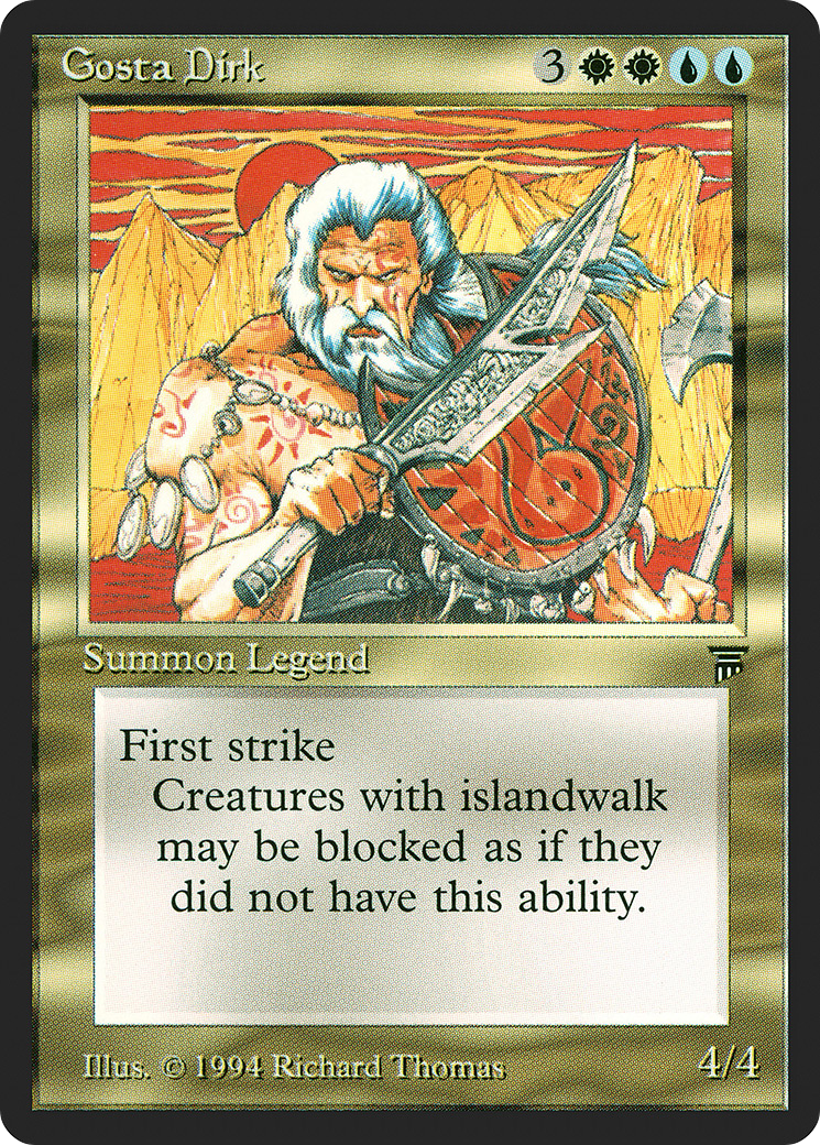 Image of Gosta Dirk (LEG-) - Legends