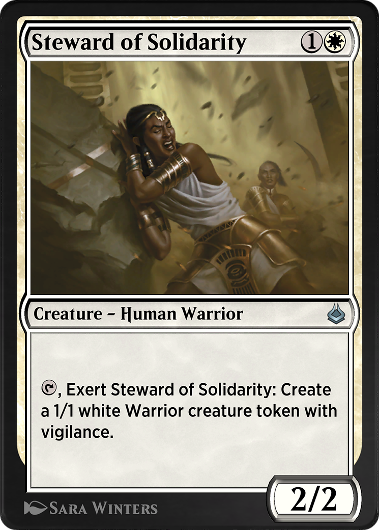 Image of Steward of Solidarity (AKR-037) - Amonkhet Remastered