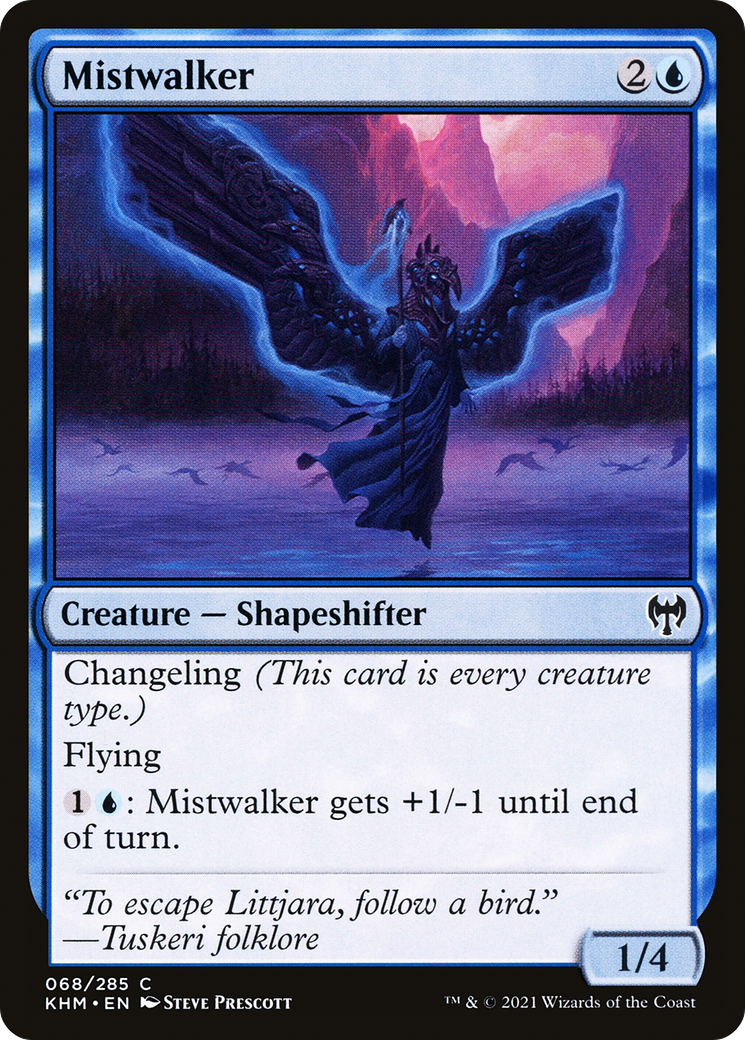 Image of Mistwalker (KHM-068) - Kaldheim Foil