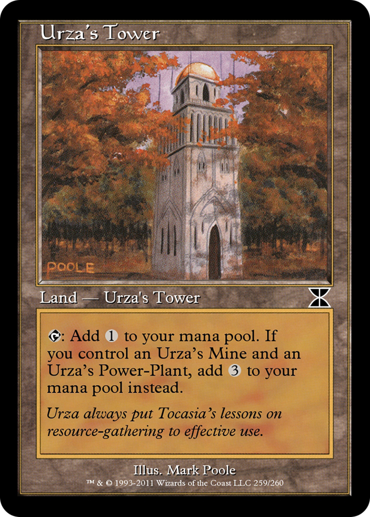 Image of Urza's Tower (ME4-259D) - Masters Edition IV