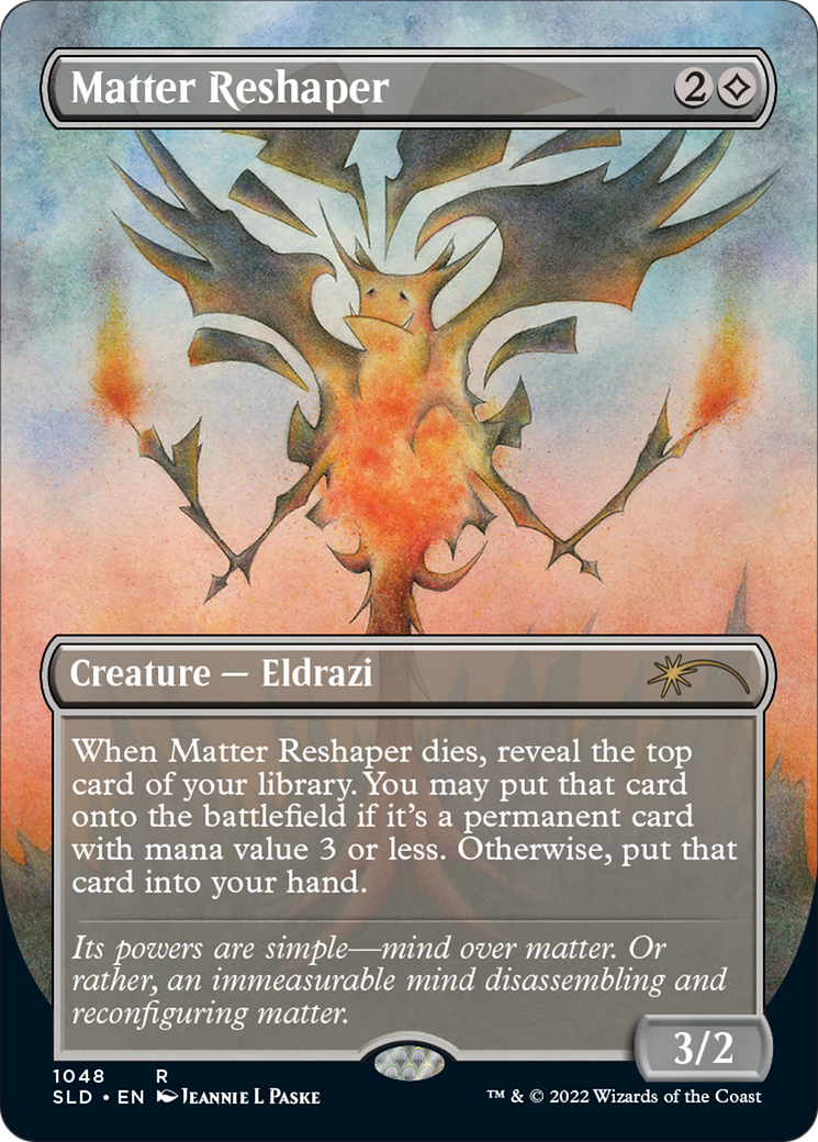 Image of Matter Reshaper (Borderless) (SLD-1048) - Secret Lair Drop (Borderless)