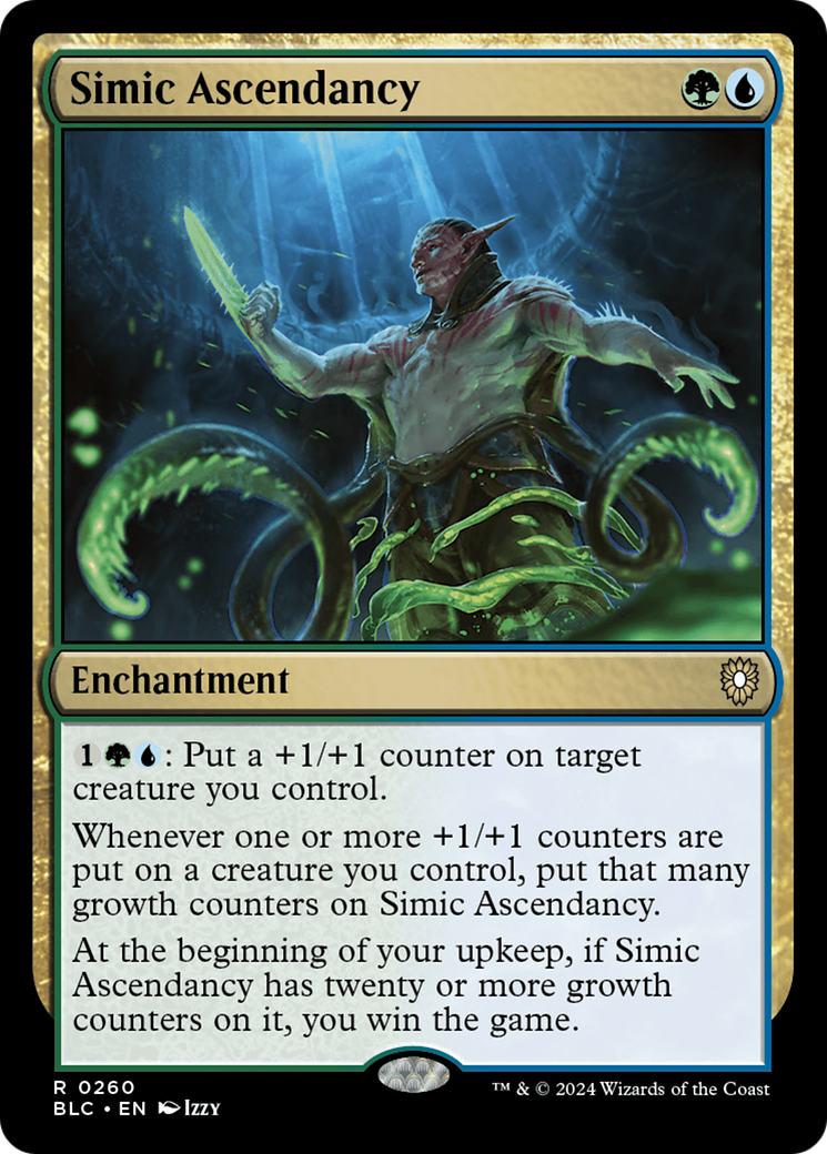 Image of Simic Ascendancy (BLC-260) - Bloomburrow Commander