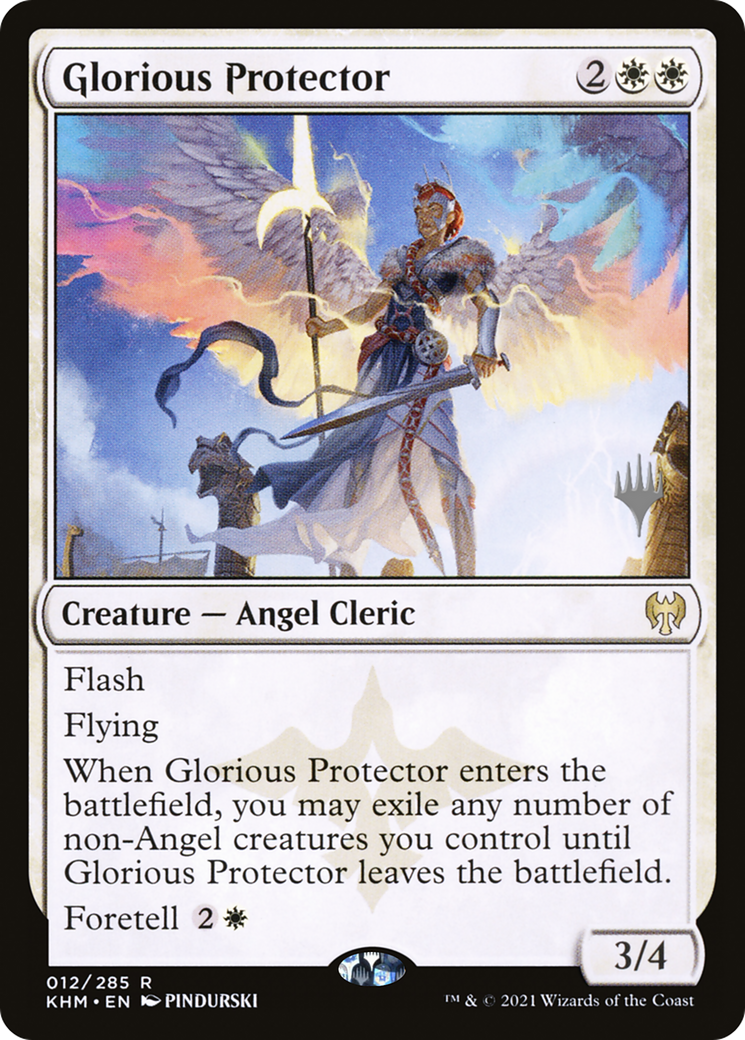 Image of Glorious Protector (PPKHM-12P) - Kaldheim Promos Foil