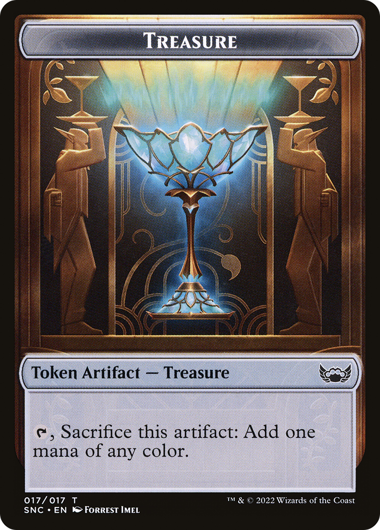 Image of Treasure (TSNC-017) - Streets of New Capenna Tokens Foil