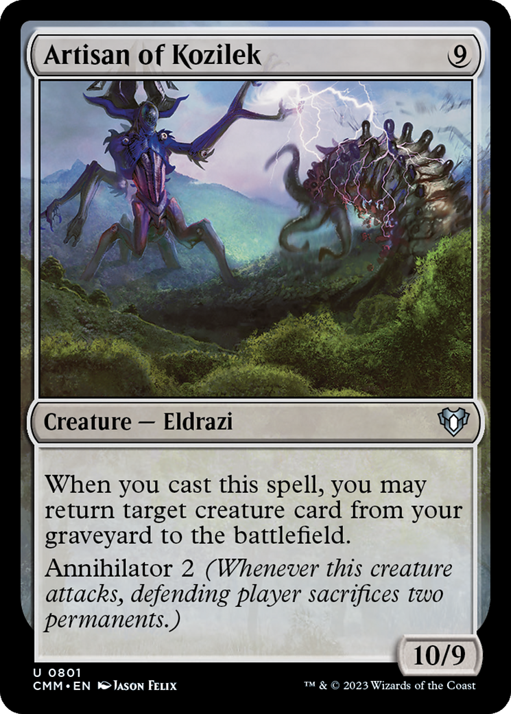 Image of Artisan of Kozilek (CMM-801) - Commander Masters