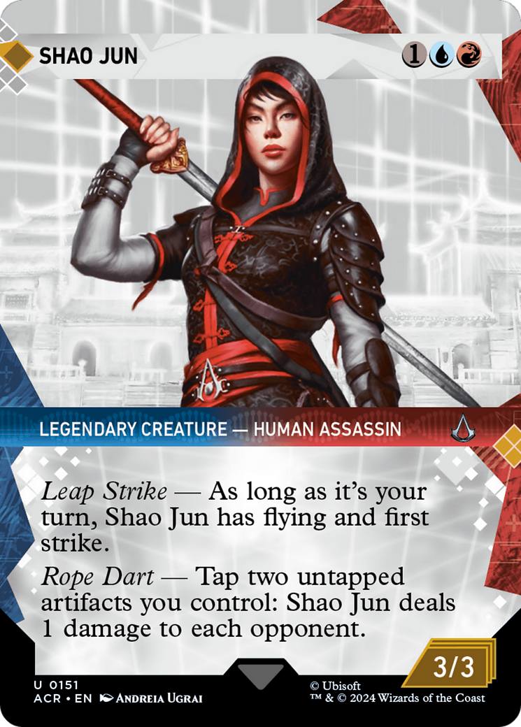 Image of Shao Jun (Showcase) (ACR-151) - Assassin's Creed: (Showcase) (Borderless) Foil