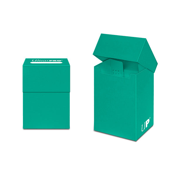 Deckbox: PRO 80+ Solid- Aqua, Bright