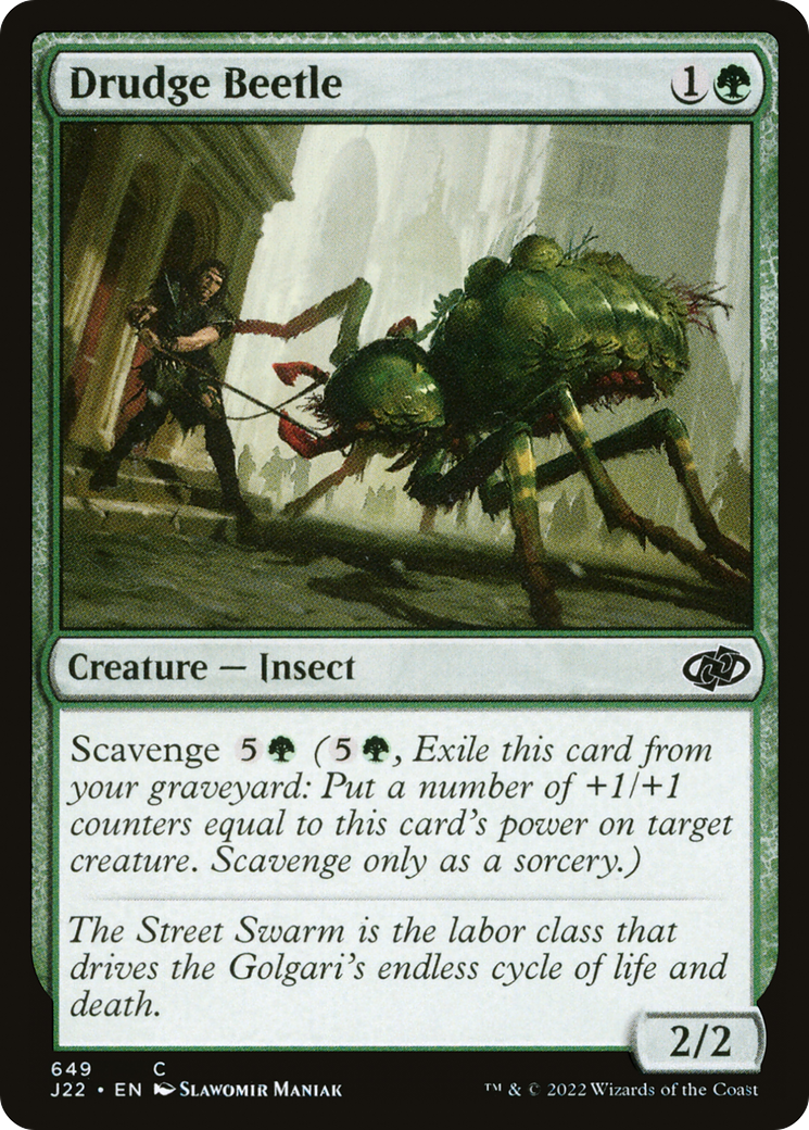 Image of Drudge Beetle (J22-649) - Jumpstart 2022