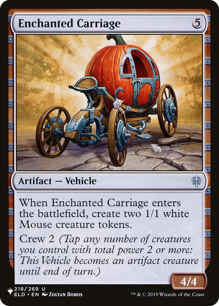 Image of Enchanted Carriage (LIST-ELD-218) - The List