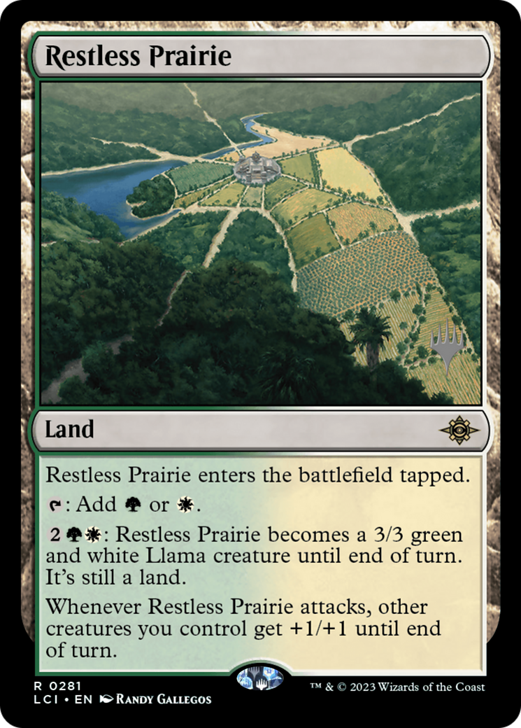 Image of Restless Prairie (PPLCI-281) - The Lost Caverns of Ixalan Promos Foil