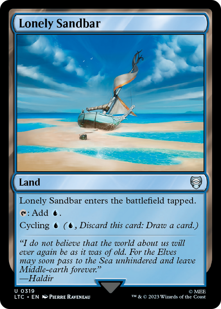 Image of Lonely Sandbar (LTC-319) - Tales of Middle-earth Commander