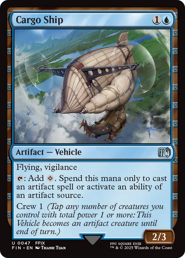 Image of Cargo Ship (FIN-047) - FINAL FANTASY