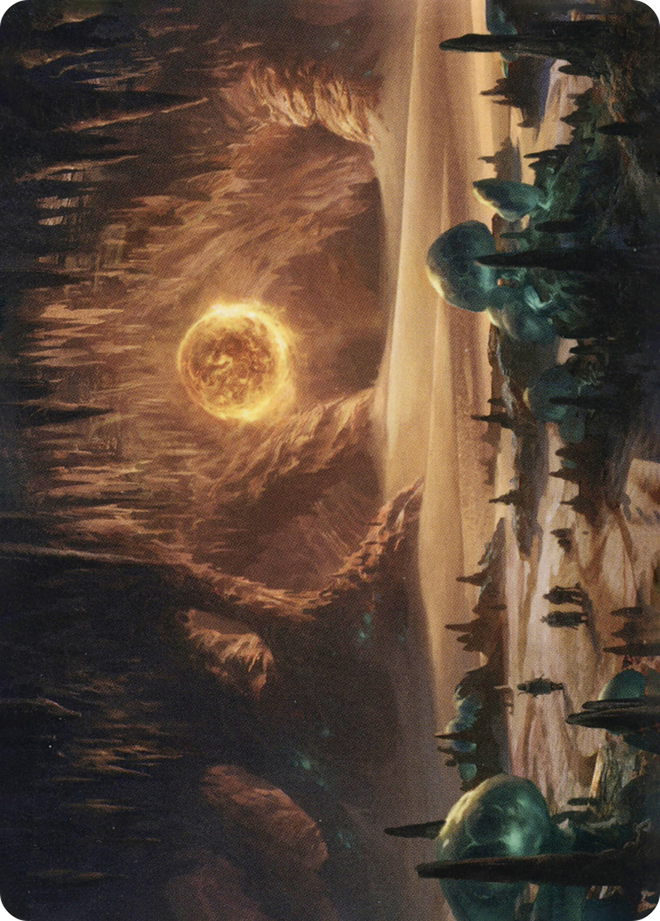 Image of Plains // Plains (AAFR-063) - Adventures in the Forgotten Realms Art Series (Borderless)