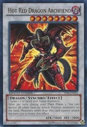 Image of Hot Red Dragon Archfiend (YF06-EN001) - Yu-Gi-Oh! 5D's Manga Promotional Cards Limited