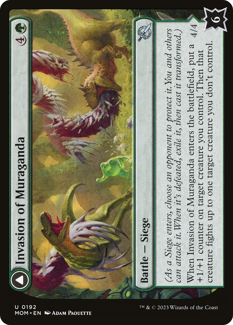 Image of Invasion of Muraganda (MOM-192) - March of the Machine Foil